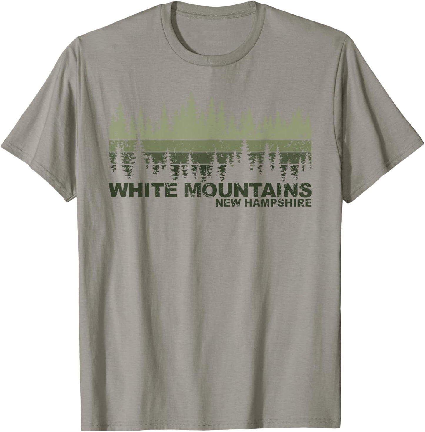 White Mountains New Hampshire T-Shirt - T-Shirt | Sand