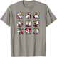Disney Mickey And Friends Classic Goofy Expressions Box Up T-Shirt - T-Shirt | Sand