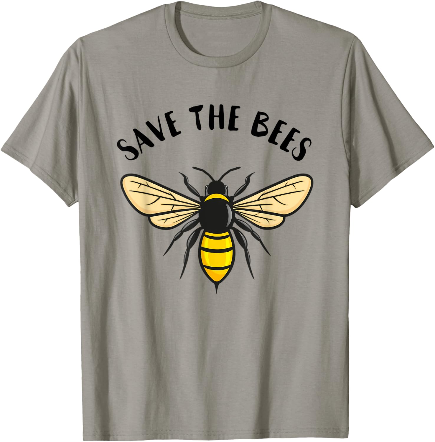Save the Bees | Save Our Planet Beekeeper Honey Earth Day T-Shirt - T-Shirt | Sand