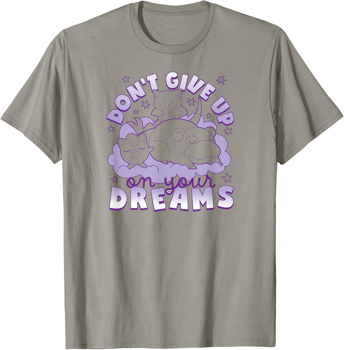 Pokémon - Jigglypuff Abra Slowpoke Psychic Type Dreams T-Shirt - T-Shirt | Sand