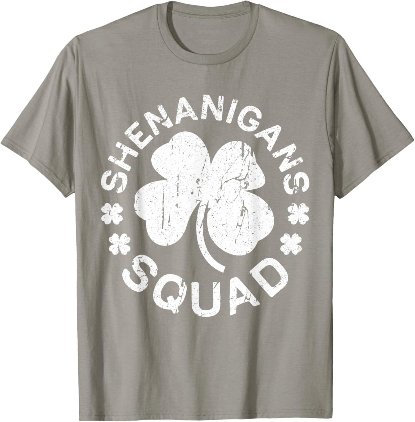 Shenanigans Squad Shirt Irish Men Women Kids St Patricks Day T-Shirt - T-Shirt | Sand