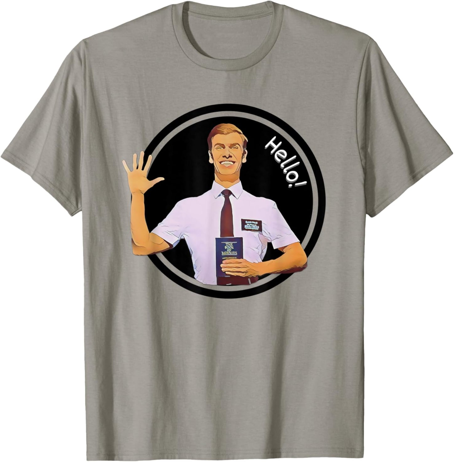 Book of Mormon Musical Hello! Elder Price T-Shirt - T-Shirt | Sand