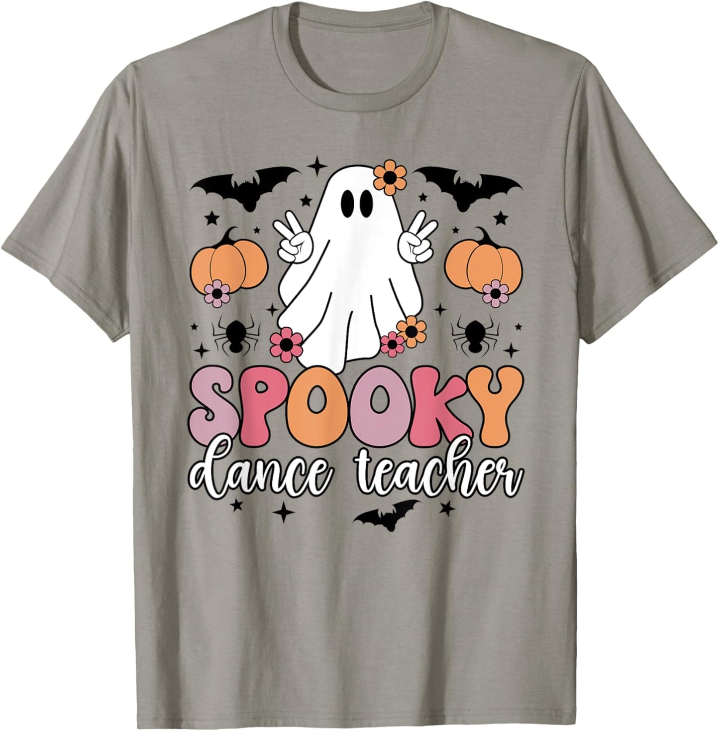 Spooky Dance Teacher Halloween Dance Instructor Men Women T-Shirt - T-Shirt | Sand