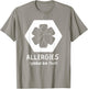 KID's ALLERGY ALERT | ALLERGIES PLEASE ASK FIRST T-Shirt - T-Shirt | Sand