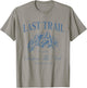 Last Trail Before The Veil Bachelorette Party Hiking Bridal T-Shirt - T-Shirt | Sand