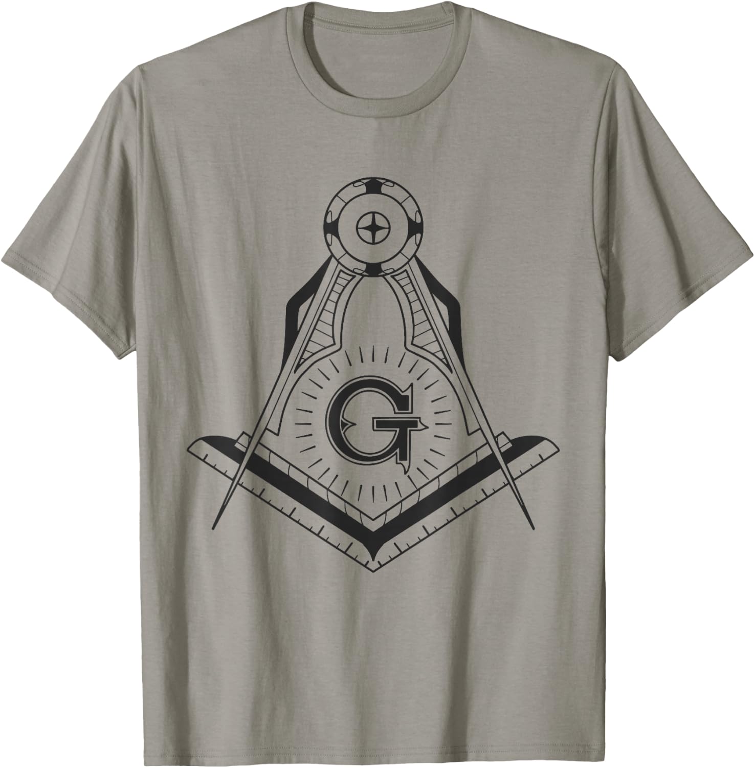 Freemason Emblem T-Shirt - T-Shirt | Sand