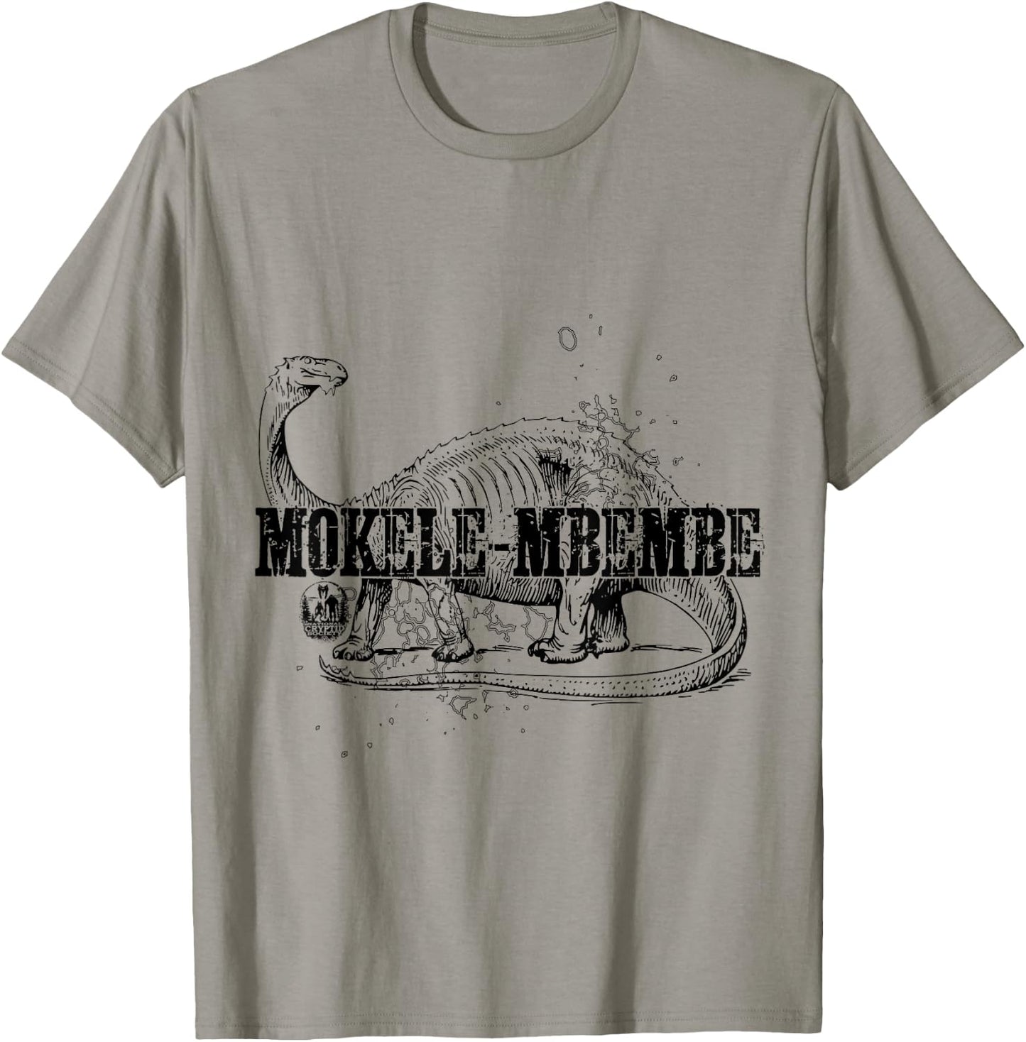Mokele-Mbembe The Living Dinosaur of Africa Monster Cryptid T-Shirt - T-Shirt | Sand