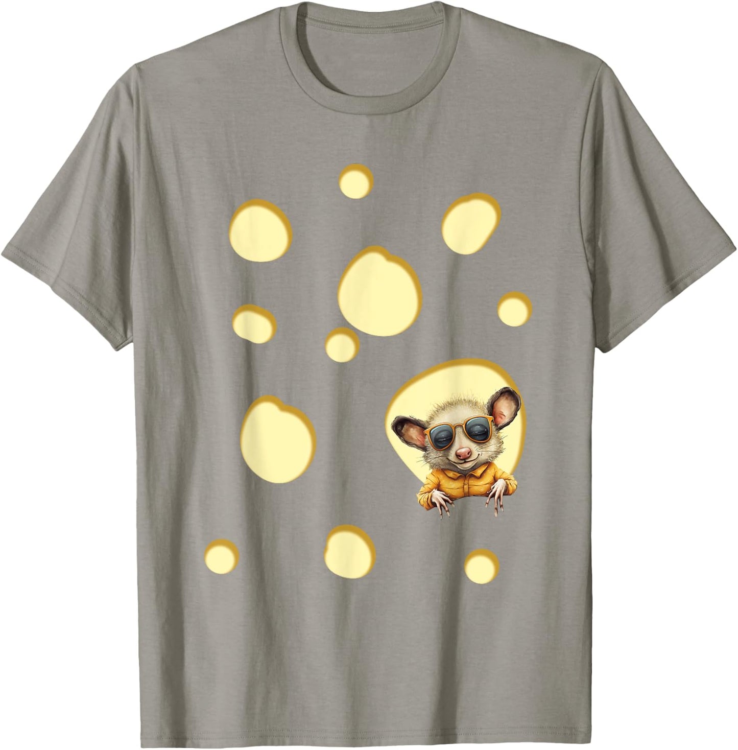 Swiss Cheese Costume T-Shirt - T-Shirt | Sand