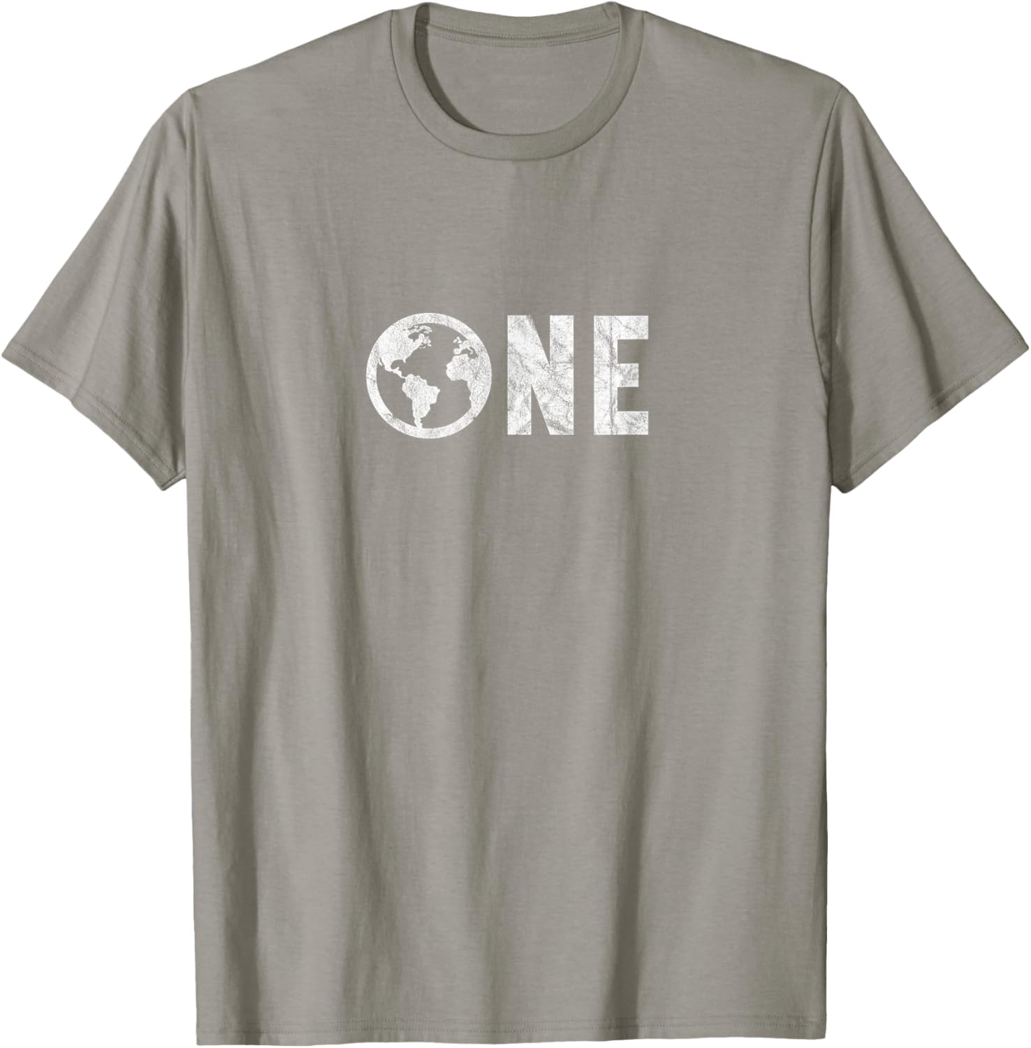 One Planet Earth Day 51st Anniversary Retro Child or Teacher T-Shirt - T-Shirt | Sand