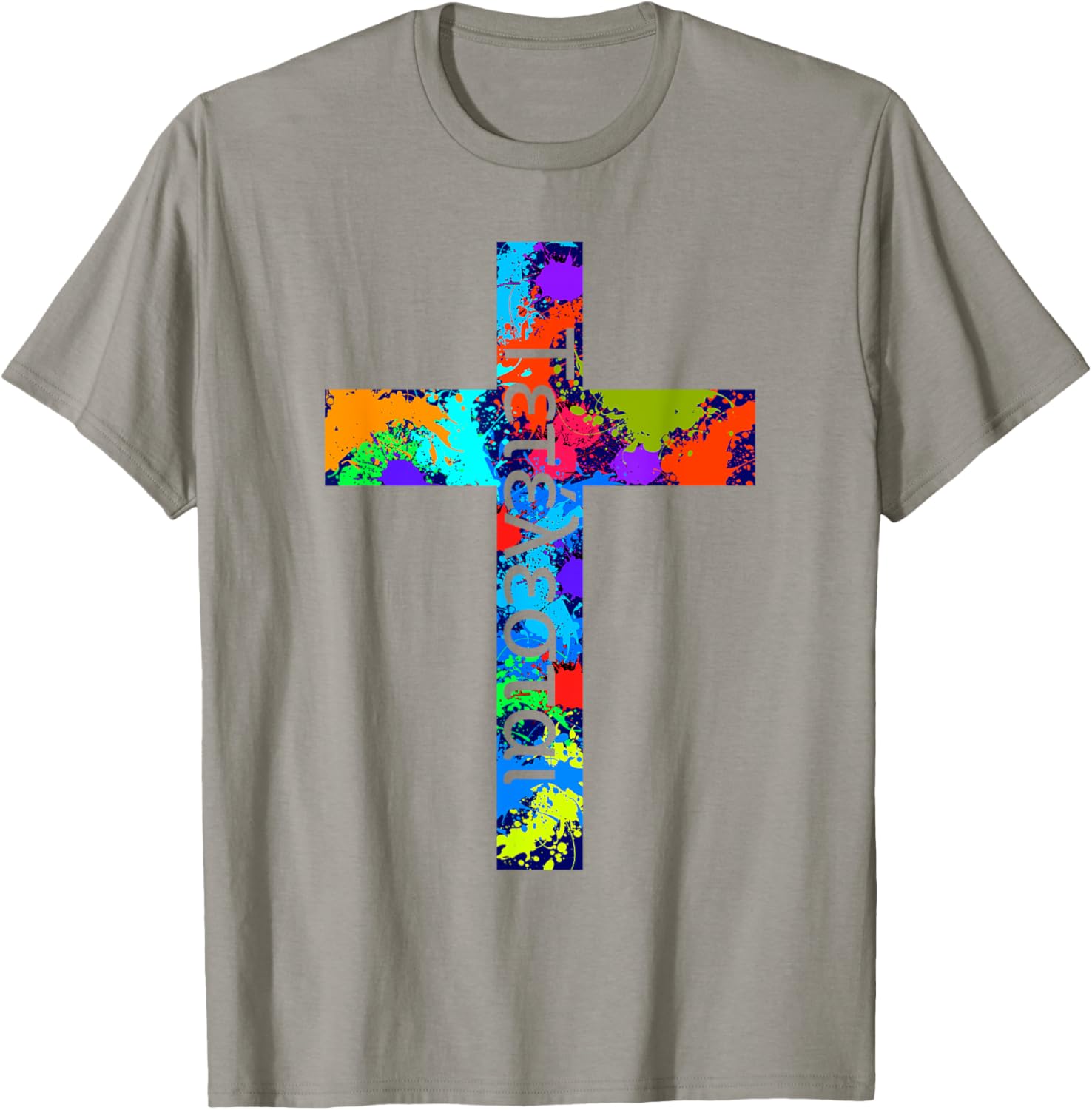 Tetelestai Greek Christian Faith Jesus Christ T-Shirt - T-Shirt | Sand