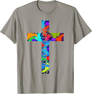 Tetelestai Greek Christian Faith Jesus Christ T-Shirt - T-Shirt | Sand
