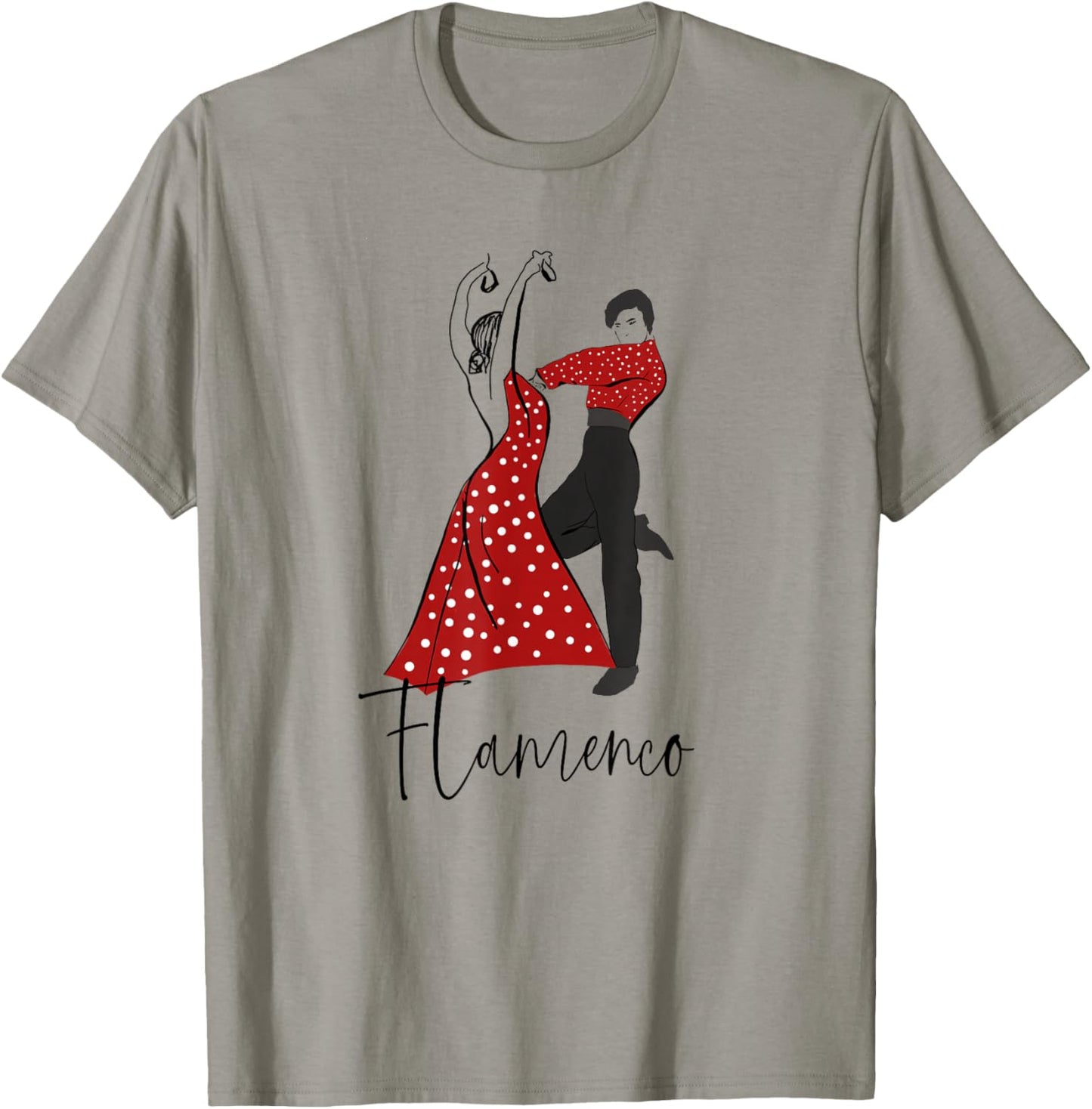 Spain Flamenco T-Shirt - T-Shirt | Sand