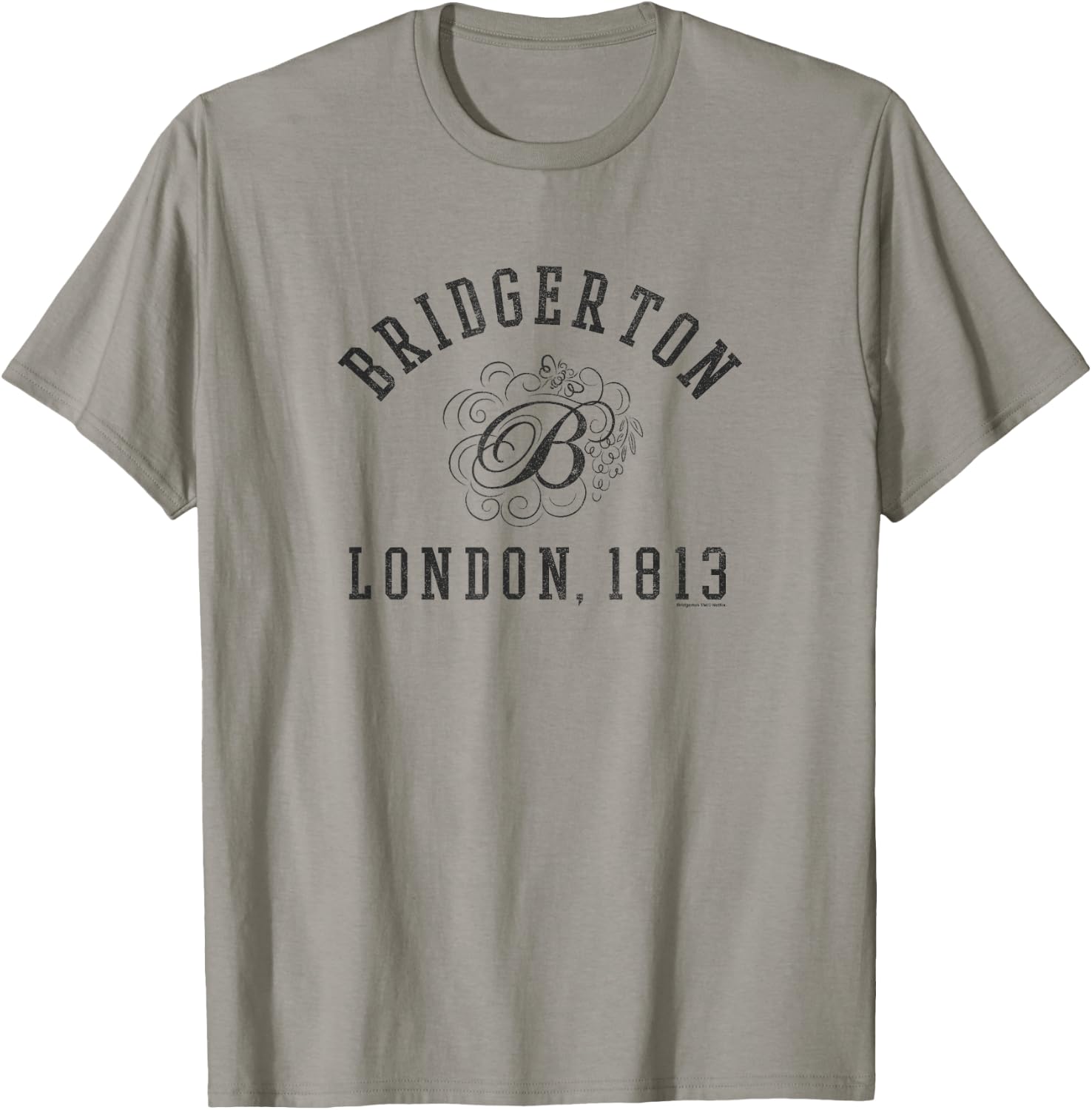 Bridgerton London 1813 Logo T-Shirt - T-Shirt | Sand