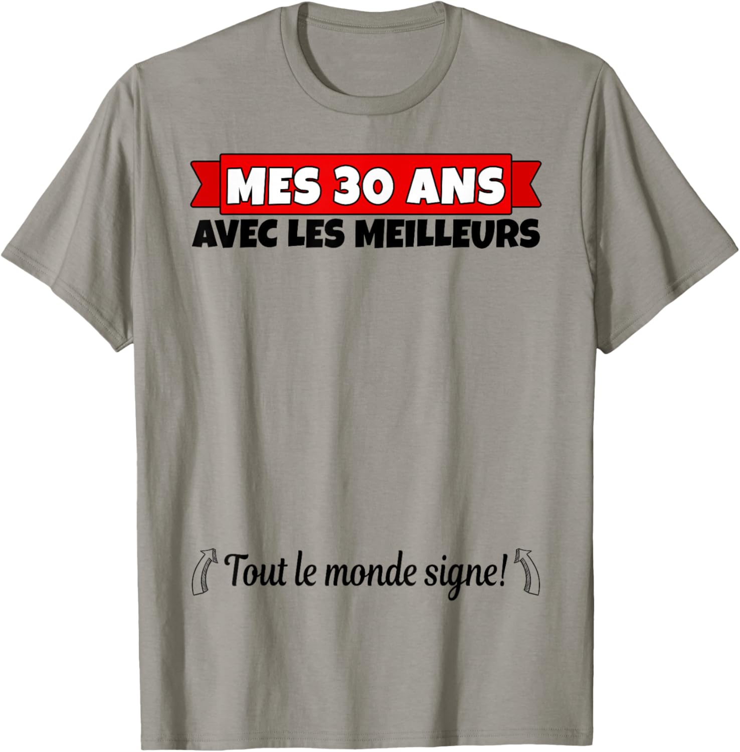 30 Years to Sign 30 Years Birthday Man Woman Anniv 30 T-Shirt - T-Shirt | Sand