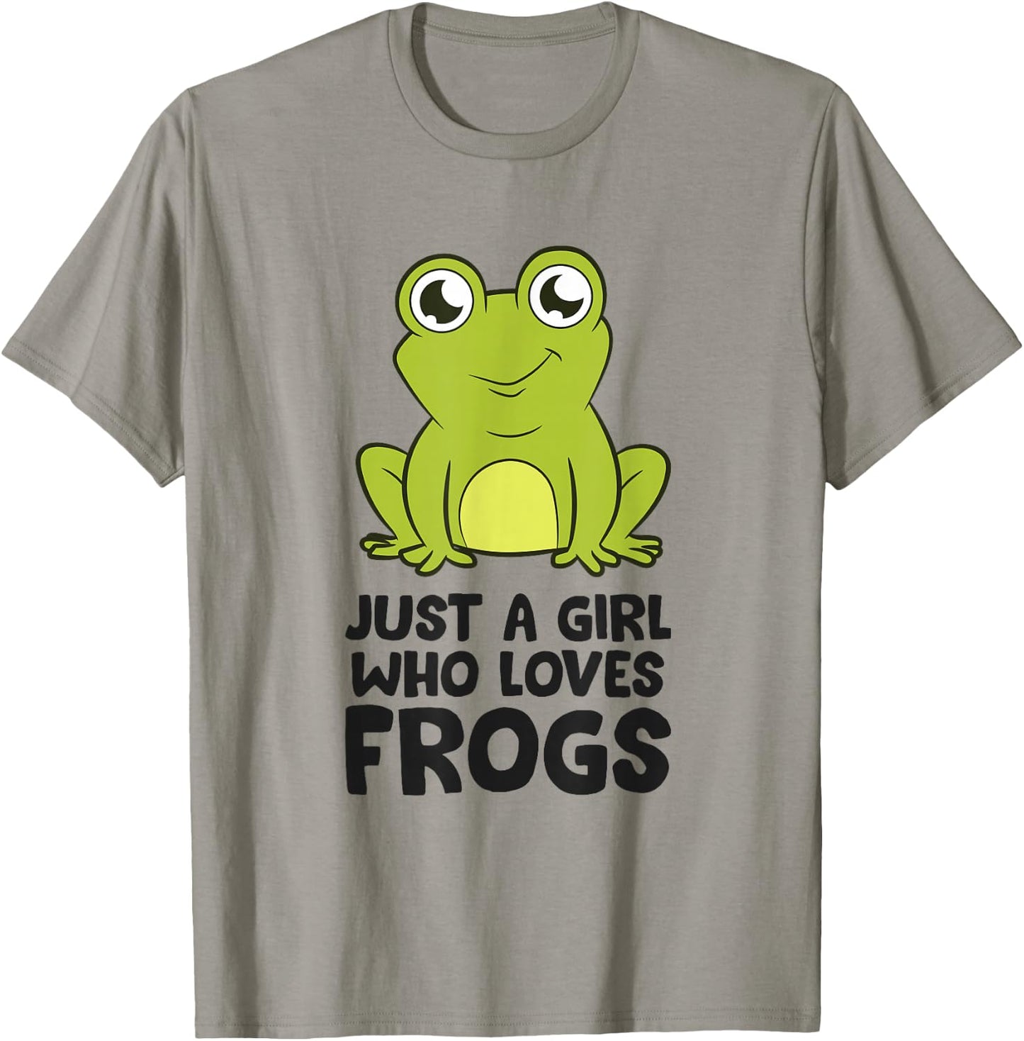Frog Catcher Girl Just a Girl Who Loves Frogs T-Shirt - T-Shirt | Sand