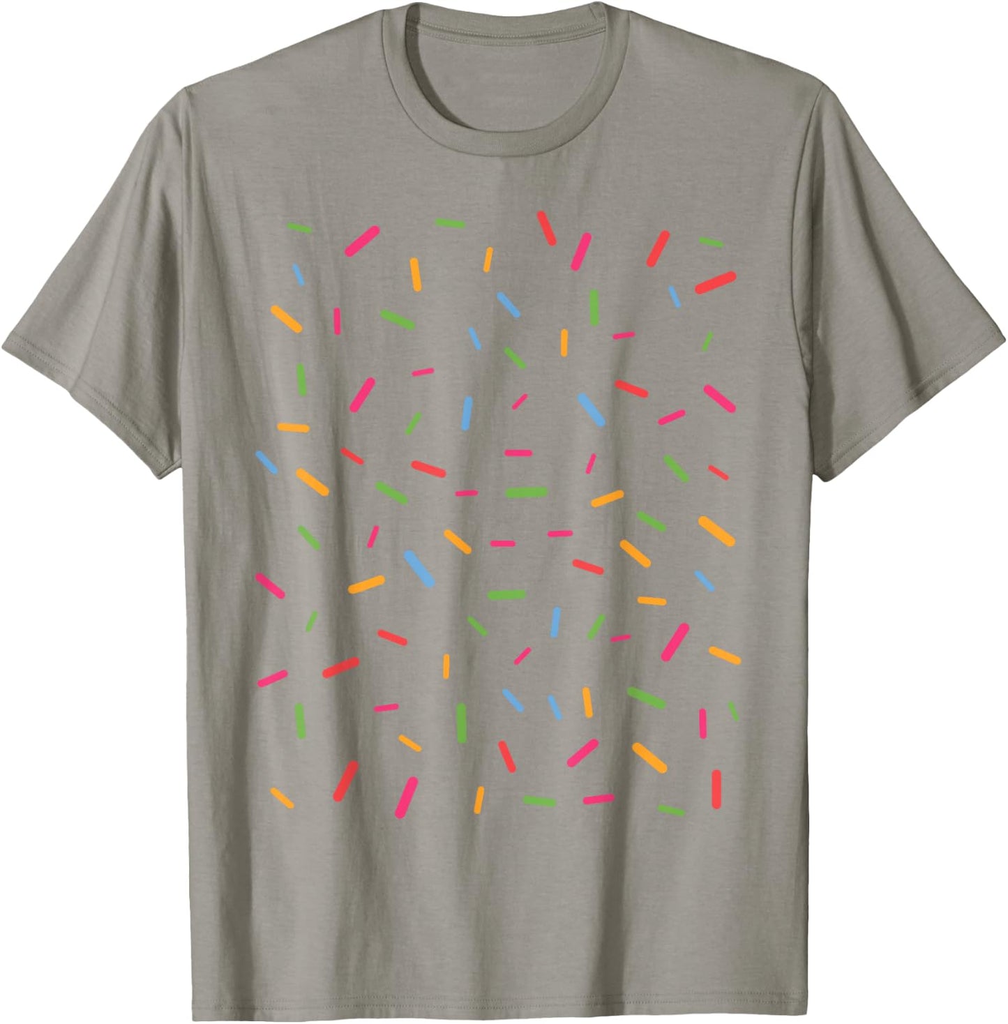 Rainbow Sprinkles Ice Cream Halloween Cupcake Costume Lazy T-Shirt - T-Shirt | Sand