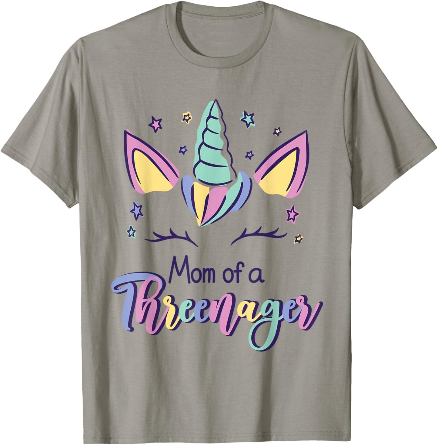 Mommy Mother Mom Of A Threenager T-Shirt - T-Shirt | Sand
