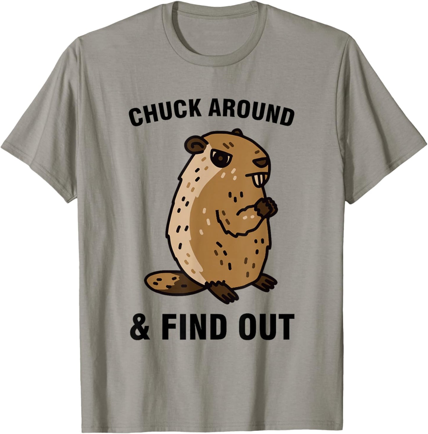 Chuck around and find out T-Shirt - T-Shirt | Sand