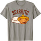 Mexican BEARRITO - Teddy Bear Burrito with Mustache T-Shirt - T-Shirt | Sand