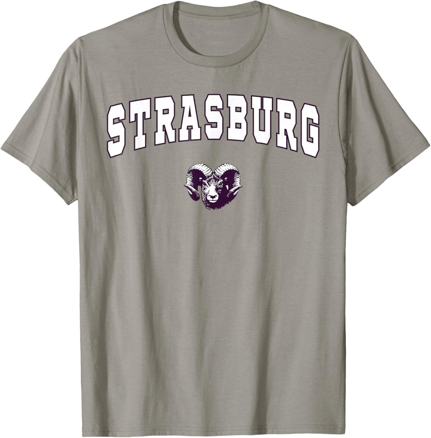 Strasburg High School Rams T-Shirt - T-Shirt | Sand