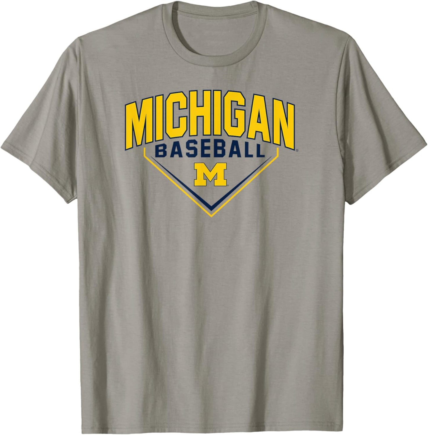 Michigan Wolverines Baseball Bullpen Logo T-Shirt - T-Shirt | Sand