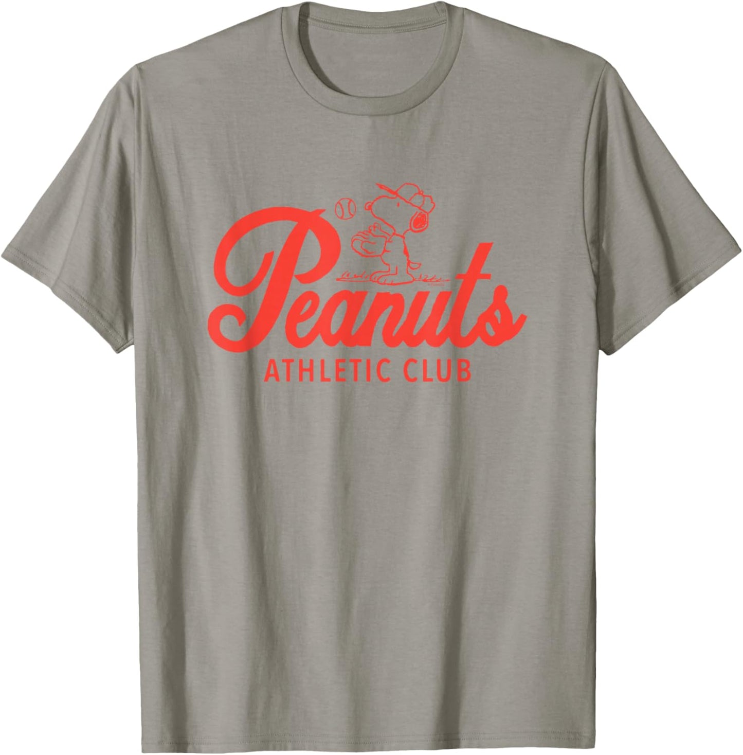 Peanuts - Athletic Club Baseball T-Shirt - T-Shirt | Sand