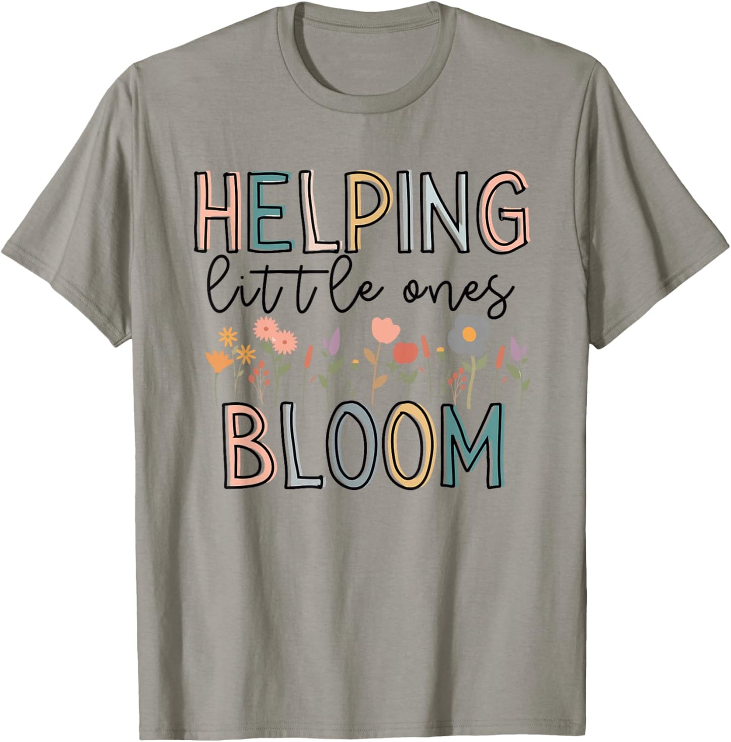 Labor and Delivery L&D Nurse Floral - Women's Blue Small - We See More Crowning Than the Queen - Funny Nurse Gift T-Shirt - T-Shirt | Sand
