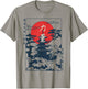 Bushido Samurai Japanese Retro Art Print Culture Gift T-Shirt - T-Shirt | Sand