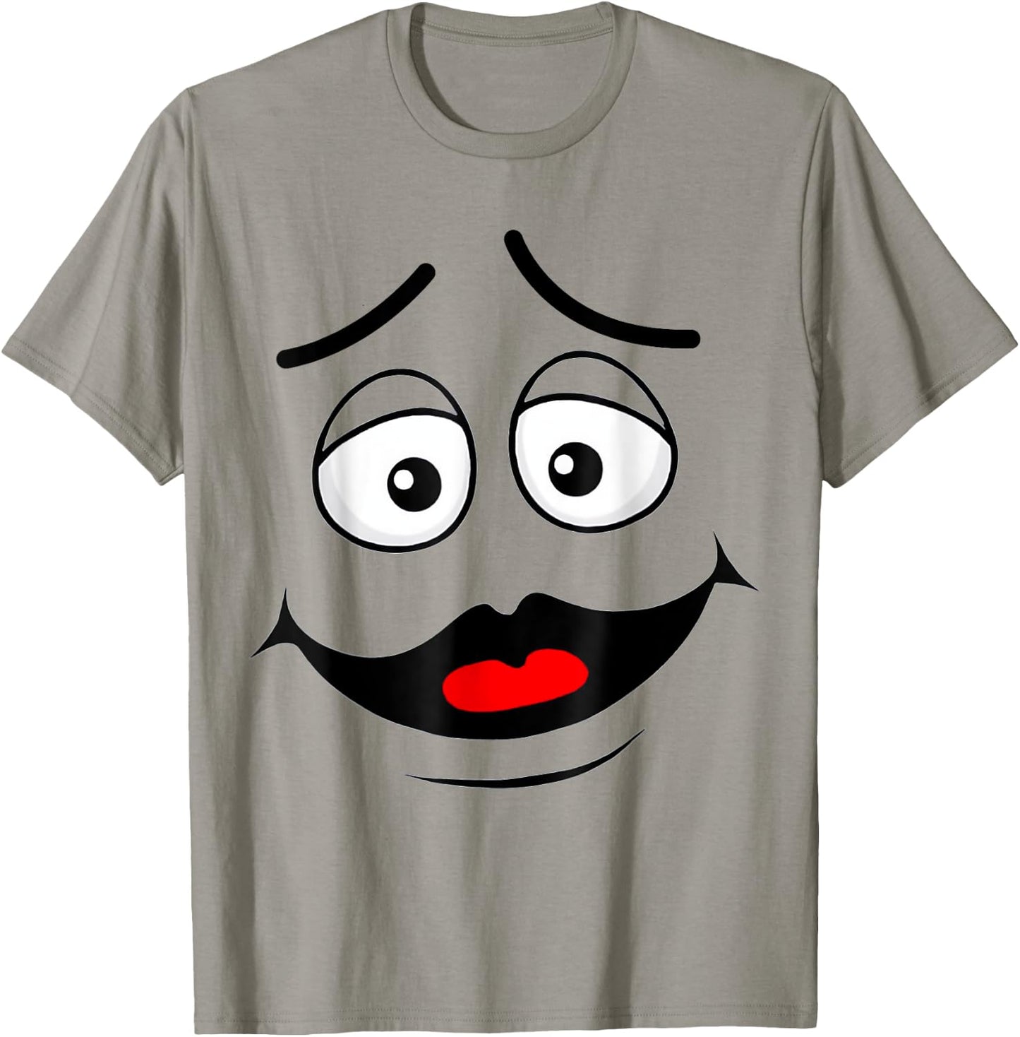 Funny Grimace Face For Halloween Costume T-Shirt - T-Shirt | Sand