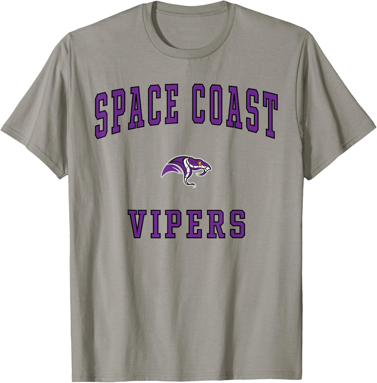Space Coast High School Vipers T-Shirt - T-Shirt | Sand