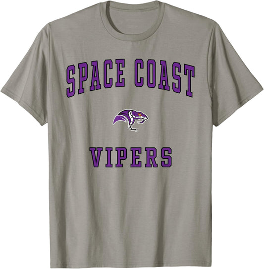 Space Coast High School Vipers T-Shirt - T-Shirt | Sand