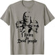 I Listen to Dead People Mozart Bach Beethoven Classic Music T-Shirt - T-Shirt | Sand