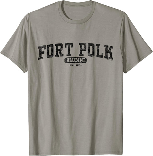Fort Polk Alumni - Army Base, Louisiana T-Shirt - T-Shirt | Sand