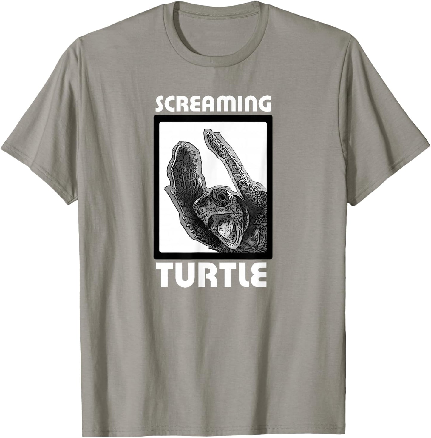 Head First: Screaming Turtle T-Shirt - T-Shirt | Sand