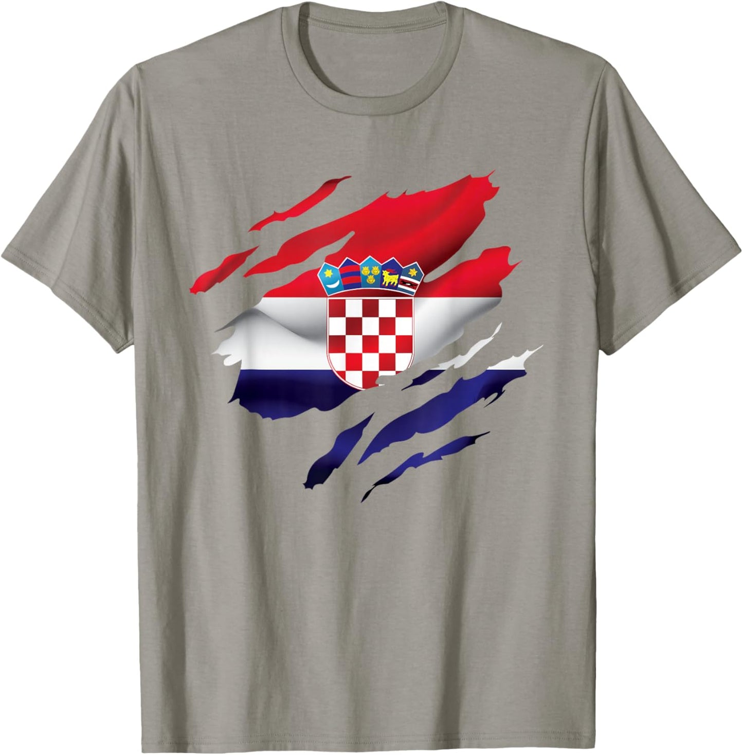 Kroatien Flagge Kroatisch Croatia Kinder Kroatien Hrvatska T-Shirt - T-Shirt | Sand