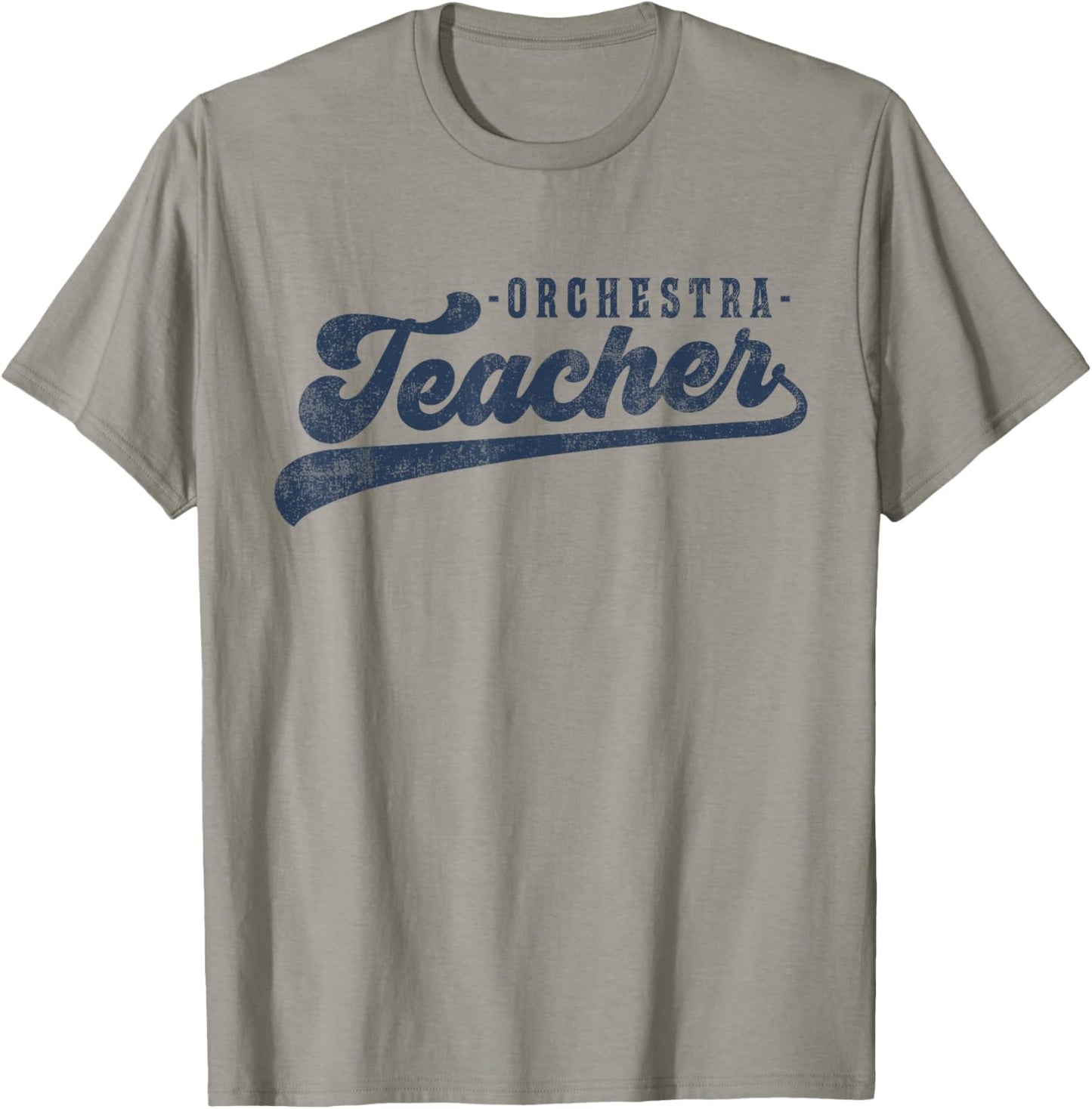 Orchestra Teacher Cute Vintage Graphic Orchestra Teacher T-Shirt - T-Shirt | Sand