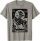 Let's Go Girls Skeleton Cowgirl Tarot Card Bachelorette T-Shirt - T-Shirt | Sand
