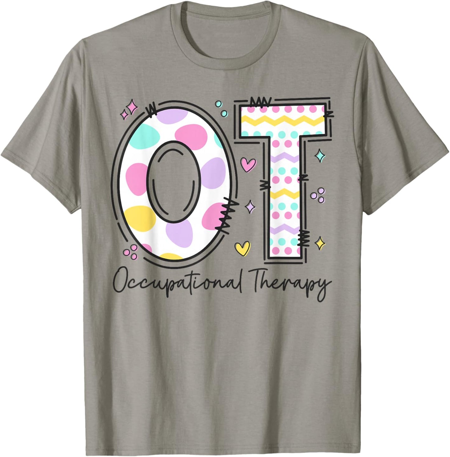 Occupational Therapy Therapist Happy Easter Day OT OTA COTA T-Shirt - T-Shirt | Sand