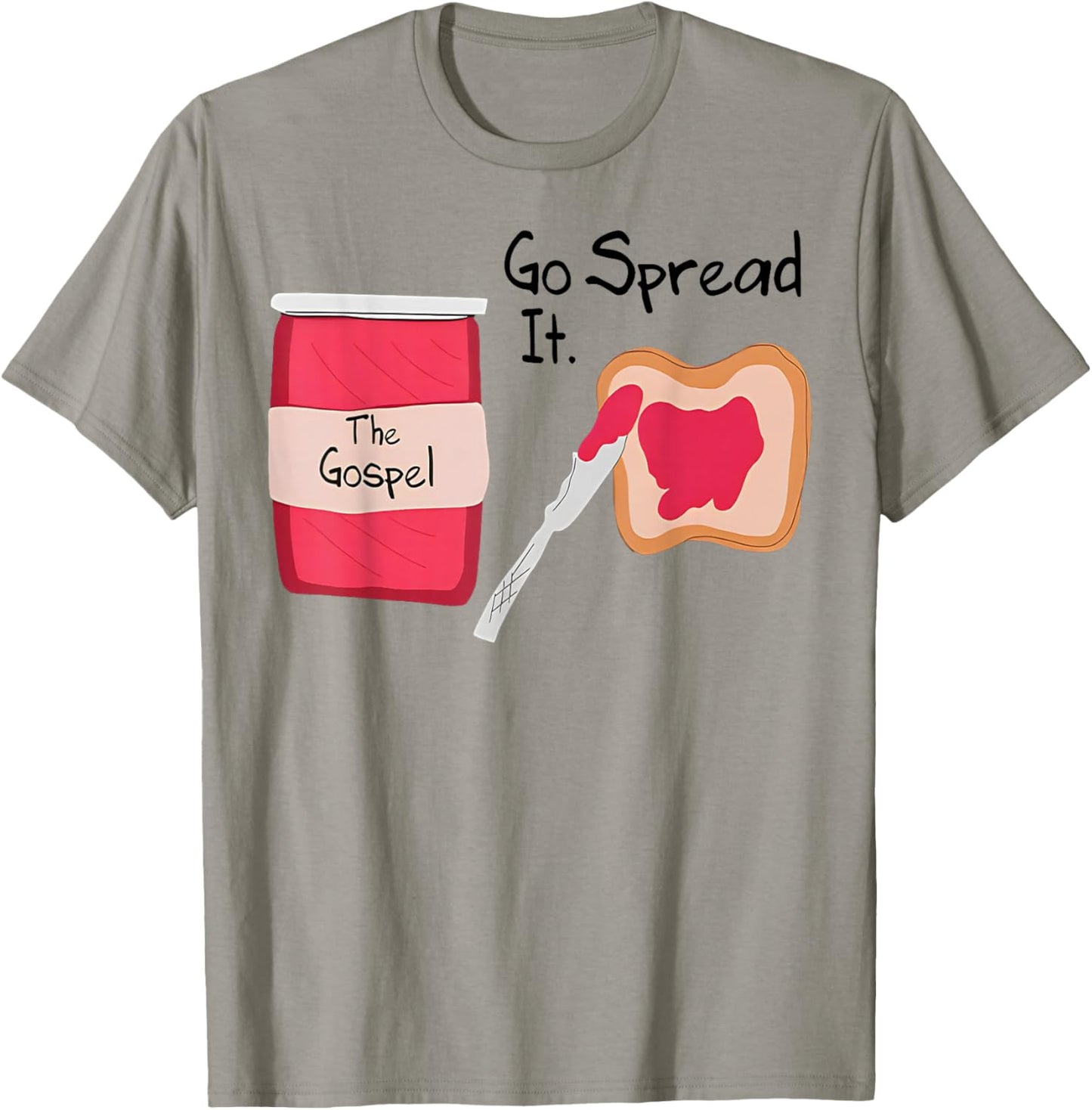 The Gospel Go Spread It T-Shirt - T-Shirt | Sand