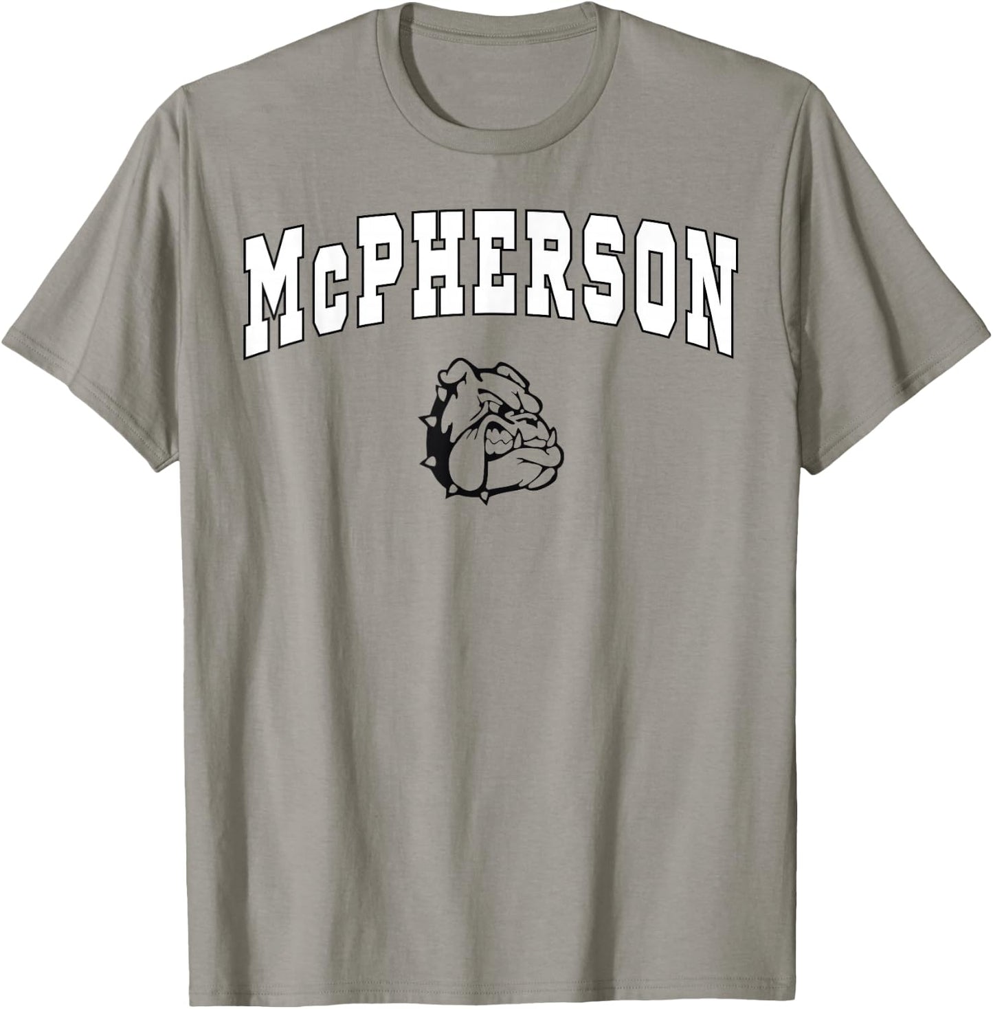 McPherson High School Bullpups C2 T-Shirt - T-Shirt | Sand