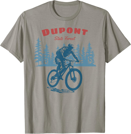 Dupont State Forest Retro Vintage Mountain Biking