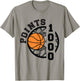 1000 Points Basketball Scorer High School Basketball Boys T-Shirt - T-Shirt | Sand