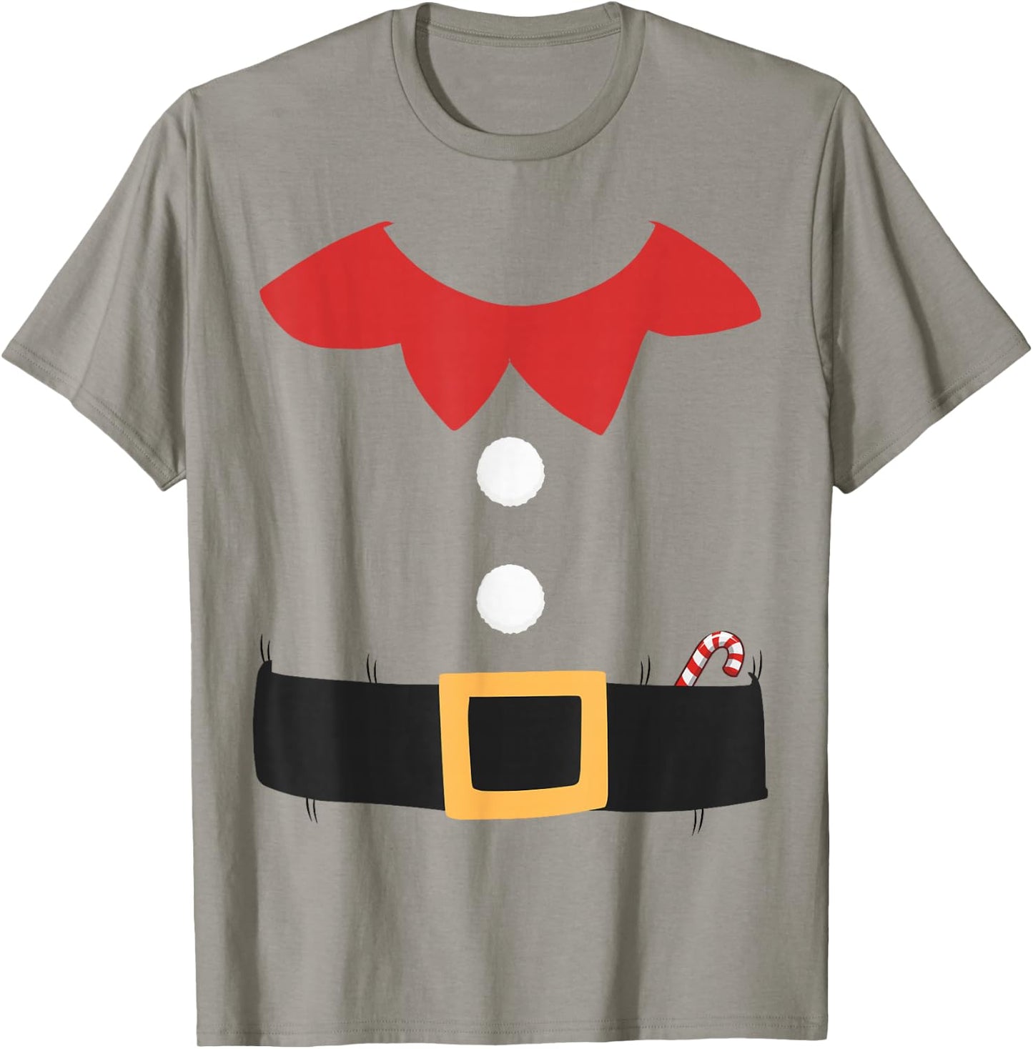 Funny Christmas Elf Suit Costume Adult Women Kids T-Shirt - T-Shirt | Sand