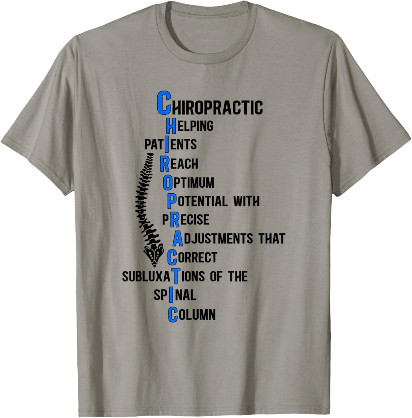 Chiropractor Appreciation Chiropractic Chiropractor T-Shirt - T-Shirt | Sand