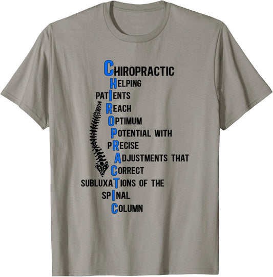 Chiropractor Appreciation Chiropractic Chiropractor T-Shirt - T-Shirt | Sand