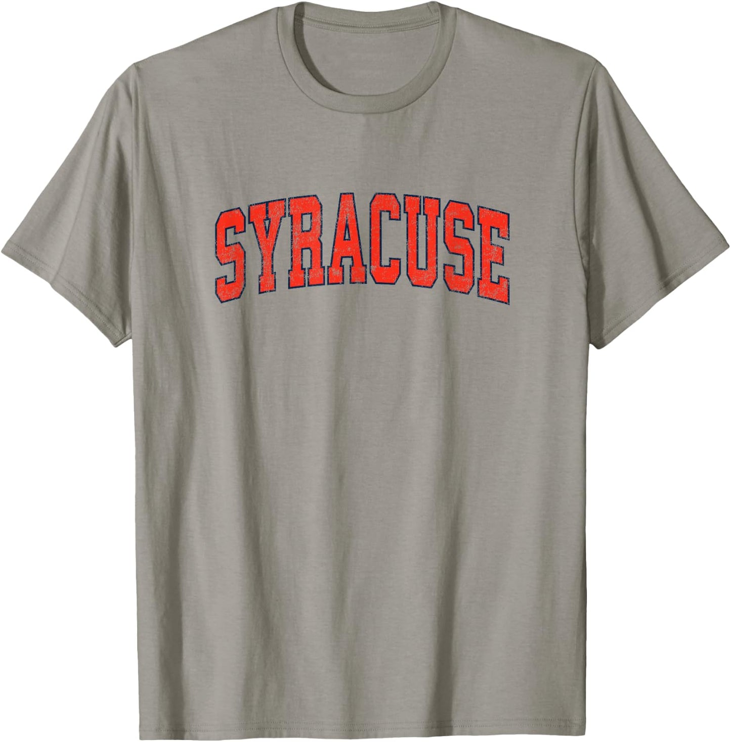 Syracuse New York NY Vintage Athletic Sports T-Shirt - T-Shirt | Sand