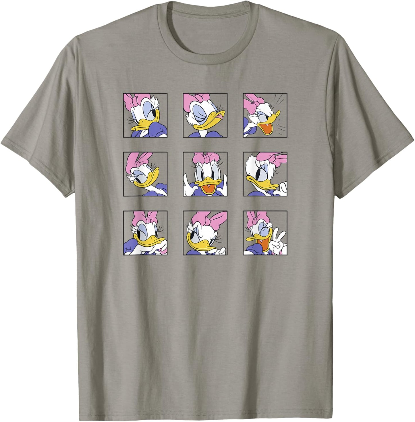 Disney Mickey and Friends Classic Daisy Expressions Box Up T-Shirt - T-Shirt | Sand