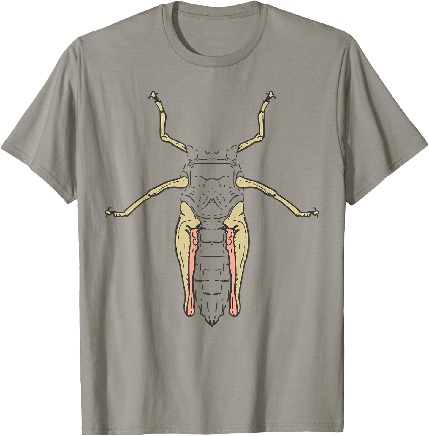 Grasshopper Funny Lazy DIY Costume Easy Halloween T-Shirt - T-Shirt | Sand