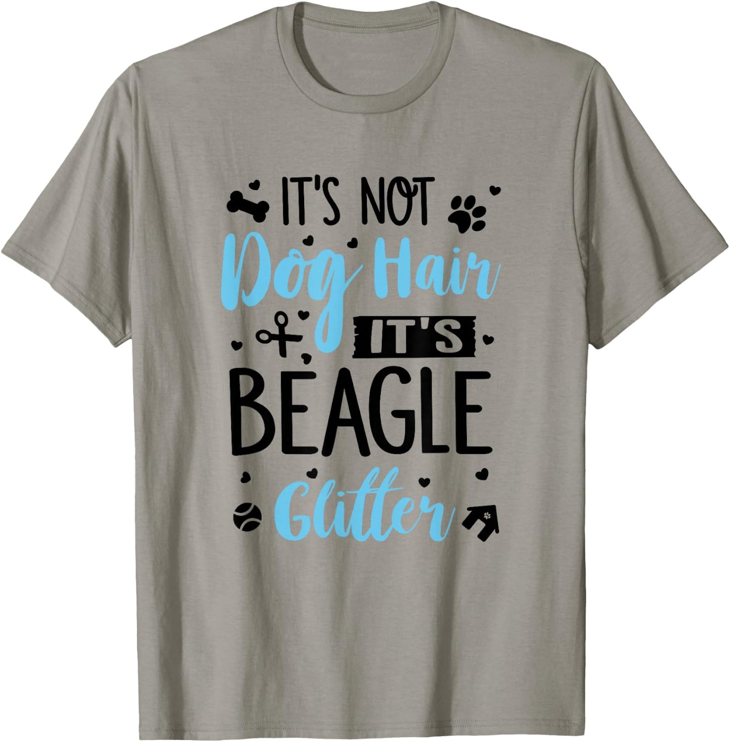 Beagle Glitter - Funny Beagle Shirt Gift Beagle Lover T-Shirt - T-Shirt | Sand