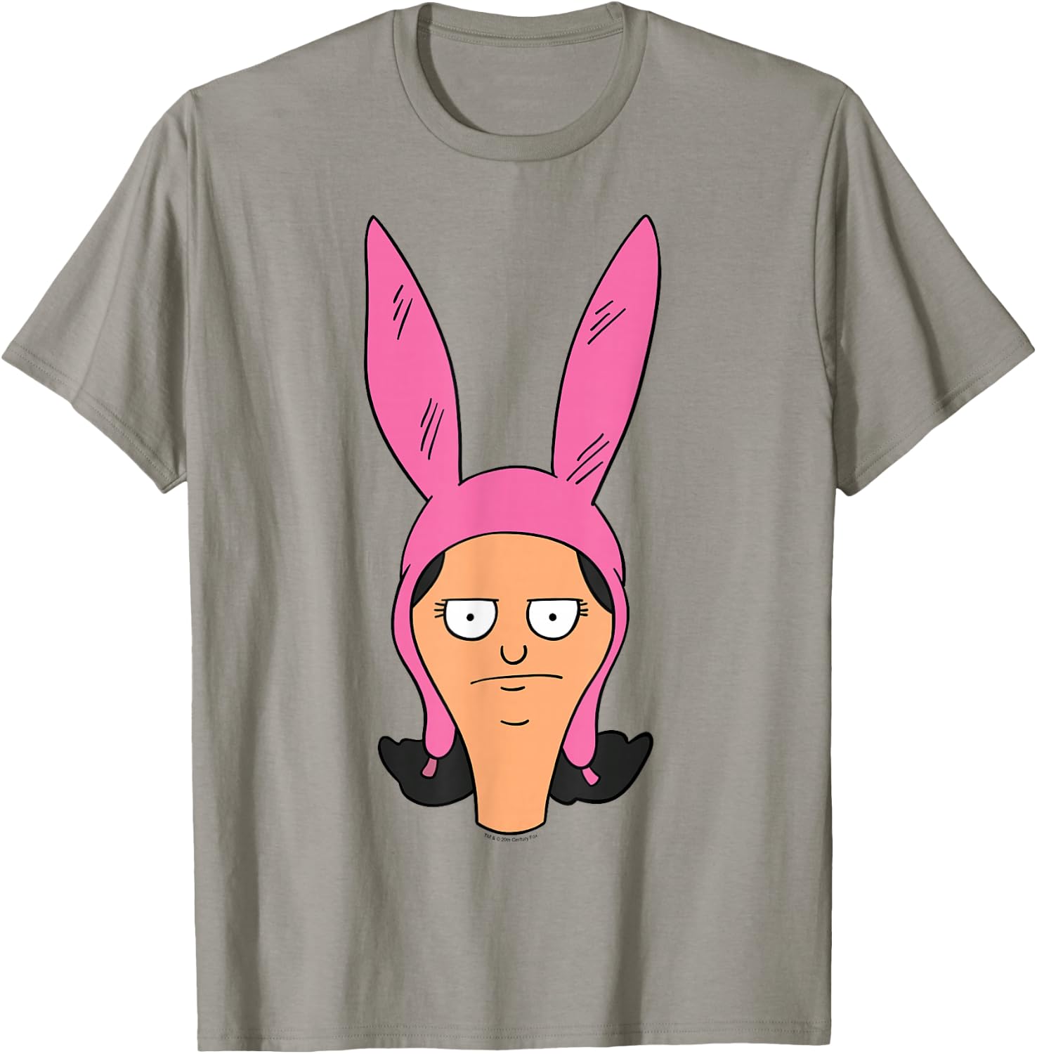 Bob's Burgers Louise Angry Big Face T-Shirt - T-Shirt | Sand